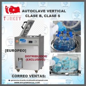 Autoclave Vertical 75 LITROS Para Laboratorio------Correo ventas: gerencia.ricardo.ricafmedical@gmail.com