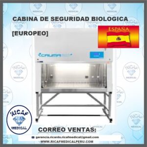 Cabina de seguridad biológica Clase II A2------Correo ventas: gerencia.ricardo.ricafmedical@gmail.com