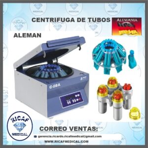 Centrifuga de Tubos------Correo ventas: gerencia.ricardo.ricafmedical@gmail.com