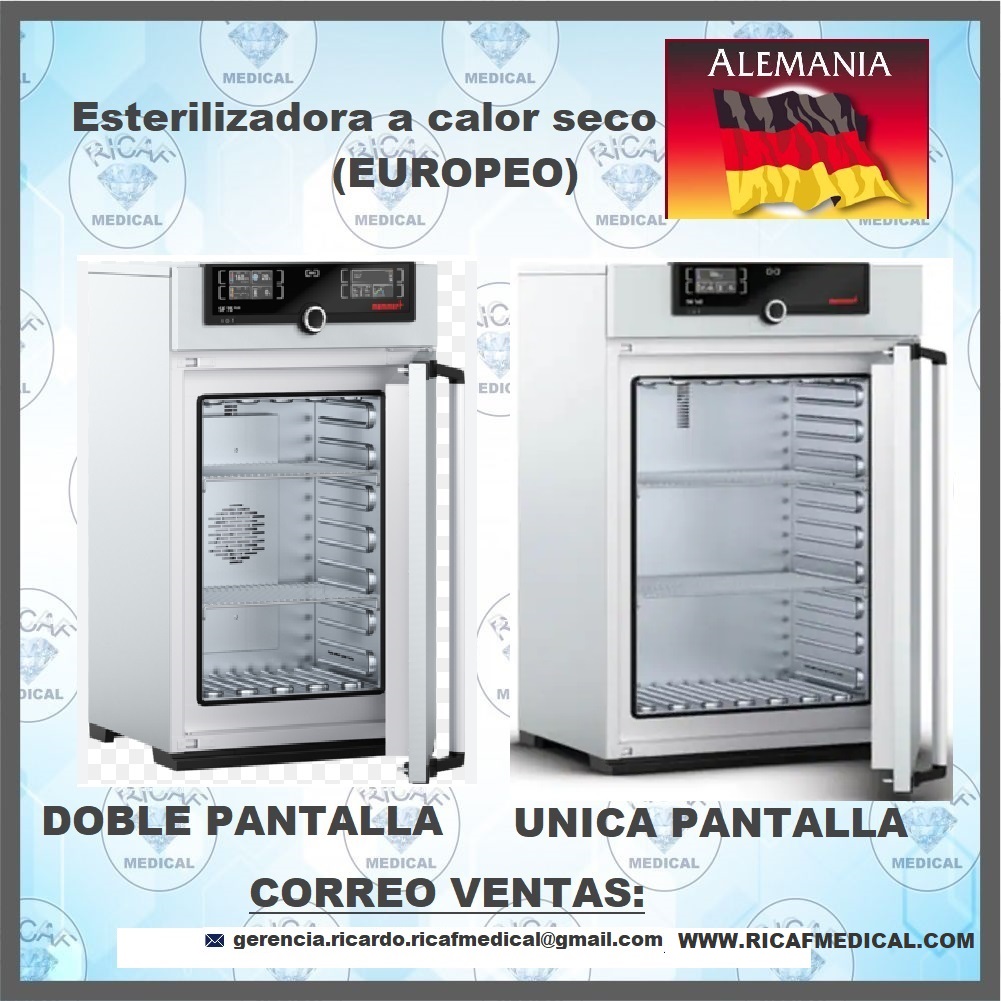 Esterilizadora------Correo ventas: gerencia.ricardo.ricafmedical@gmail.com