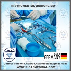 Instrumental Quirurgico----Correo ventas: gerencia.ricardo.ricafmedical@gmail.com