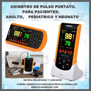 Pulsioximetro----Correo ventas: gerencia.ricardo.ricafmedical@gmail.com